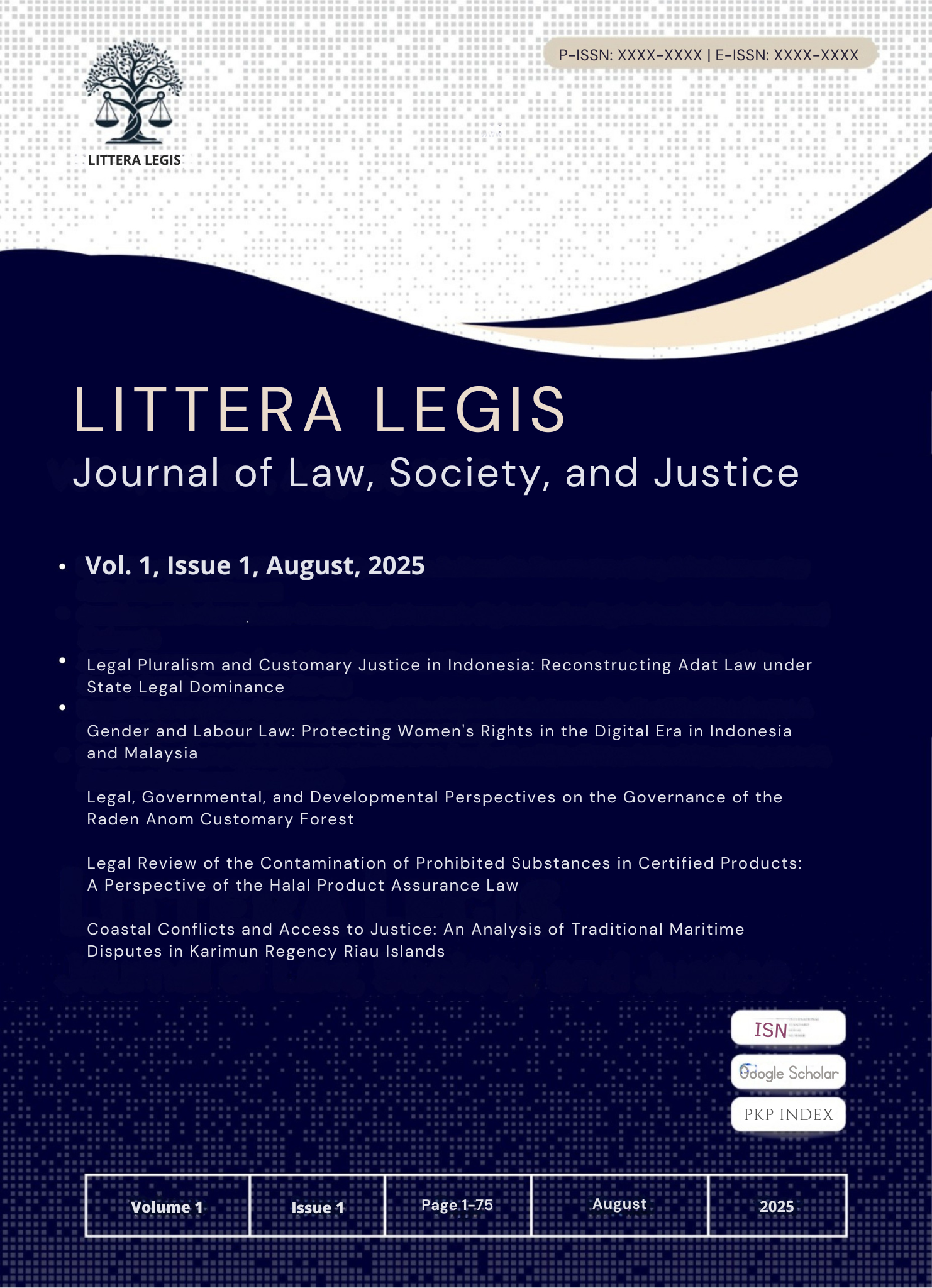 					View Vol. 1 No. 1 (2025): August 2025
				